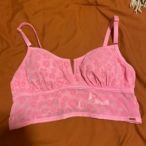 Size large pink Victoria’s Secret top